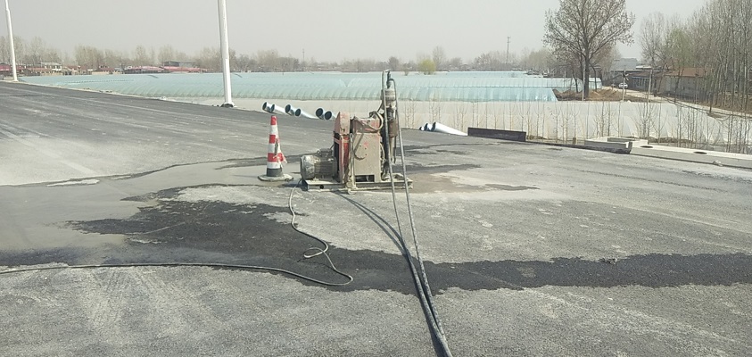 昌黎道路回填土下沉注浆